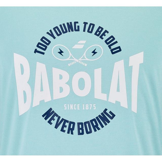 Babolat Exercise Graphic Tee Angel Blue